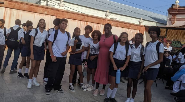 Centro Habana celebró el ingreso de nuevos estudiantes a la Federación de la Enseñanza Media